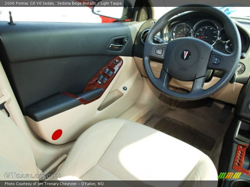 Sedona Beige Metallic / Light Taupe 2006 Pontiac G6 V6 Sedan