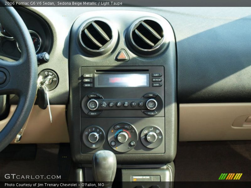Sedona Beige Metallic / Light Taupe 2006 Pontiac G6 V6 Sedan