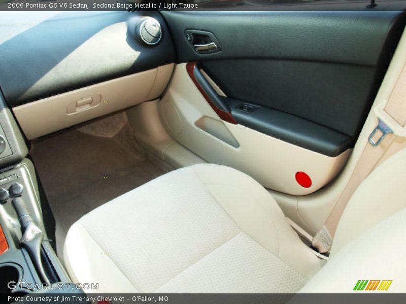Sedona Beige Metallic / Light Taupe 2006 Pontiac G6 V6 Sedan