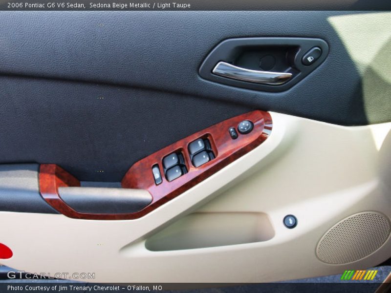 Sedona Beige Metallic / Light Taupe 2006 Pontiac G6 V6 Sedan