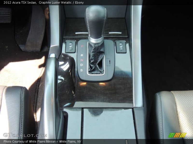Graphite Luster Metallic / Ebony 2012 Acura TSX Sedan
