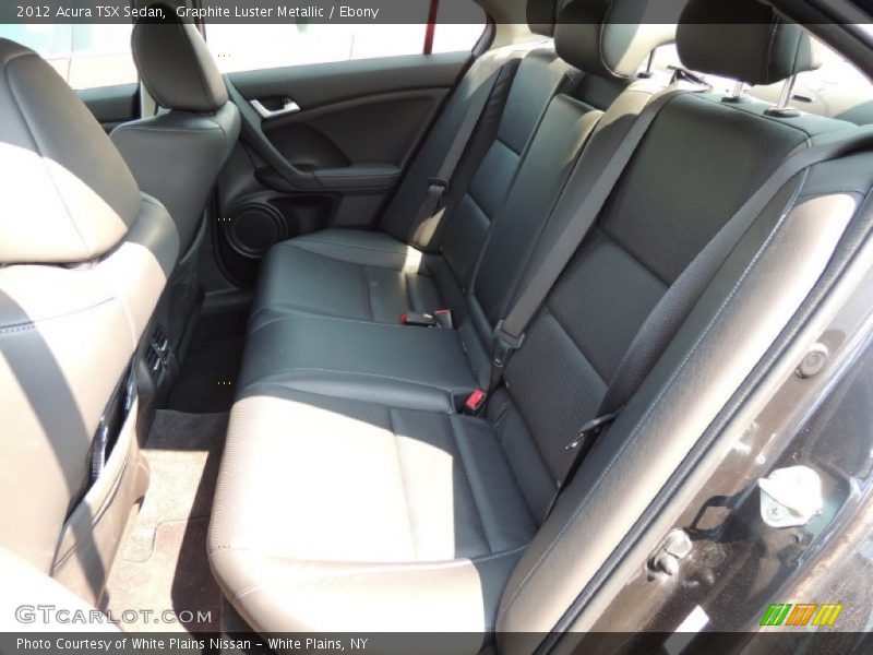 Graphite Luster Metallic / Ebony 2012 Acura TSX Sedan