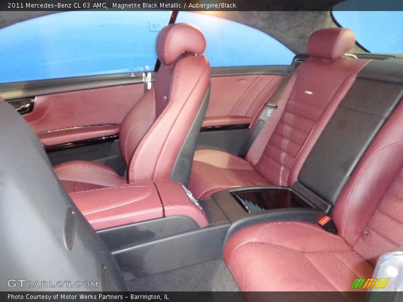 Rear Seat of 2011 CL 63 AMG