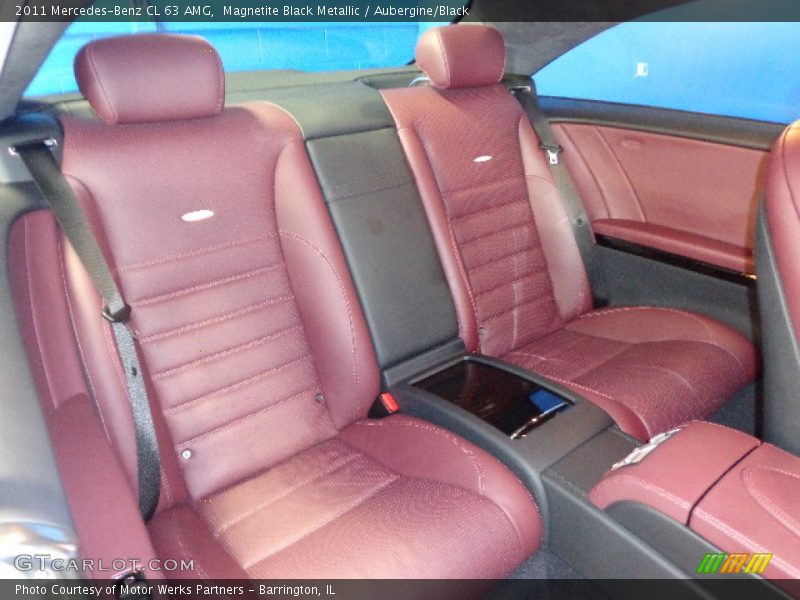 Rear Seat of 2011 CL 63 AMG