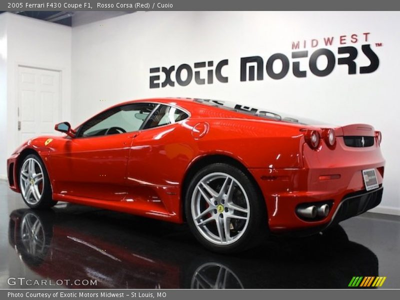 Rosso Corsa (Red) / Cuoio 2005 Ferrari F430 Coupe F1