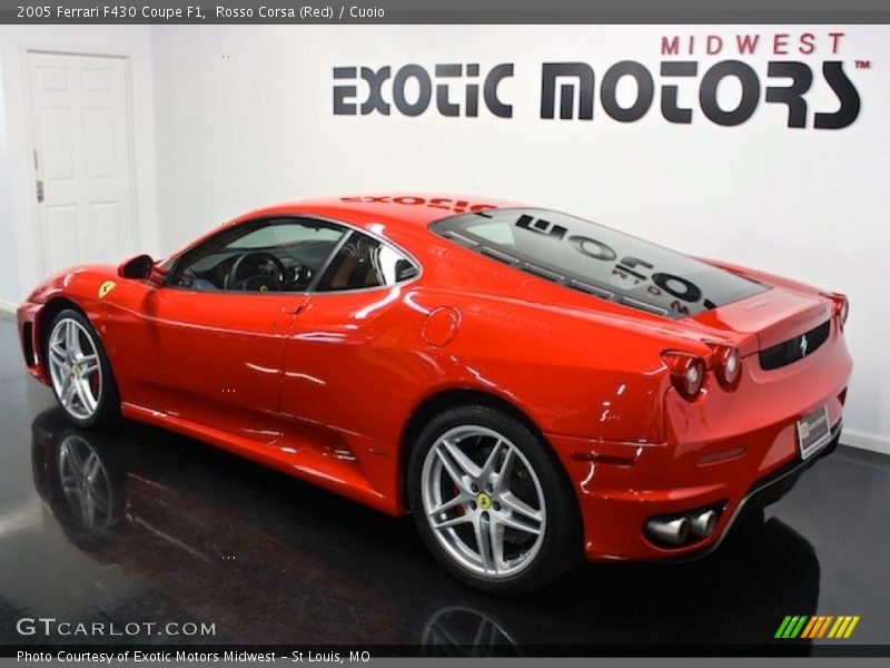 Rosso Corsa (Red) / Cuoio 2005 Ferrari F430 Coupe F1