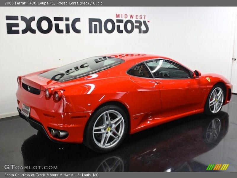 Rosso Corsa (Red) / Cuoio 2005 Ferrari F430 Coupe F1