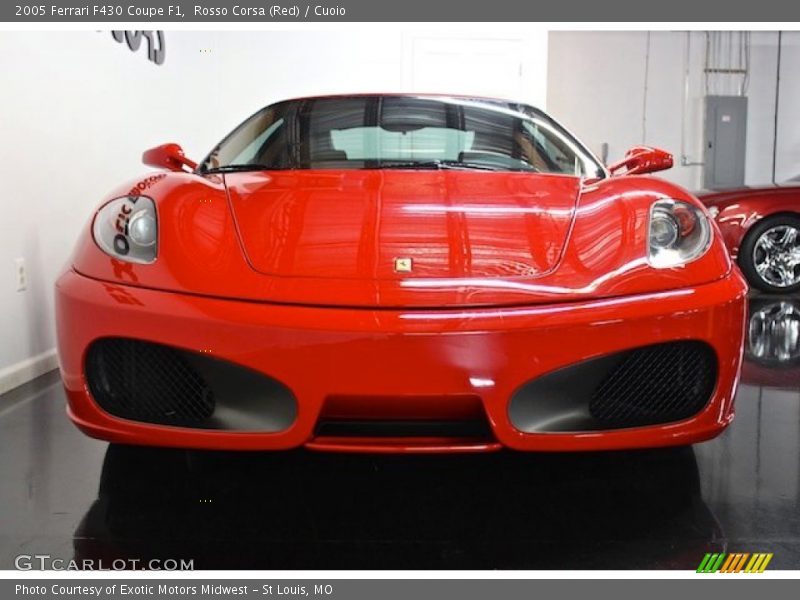 Rosso Corsa (Red) / Cuoio 2005 Ferrari F430 Coupe F1