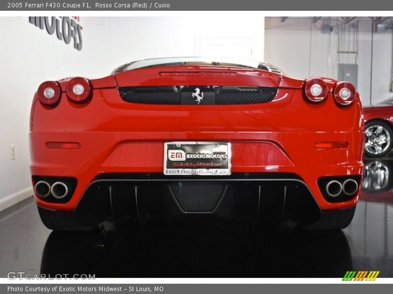 Rosso Corsa (Red) / Cuoio 2005 Ferrari F430 Coupe F1