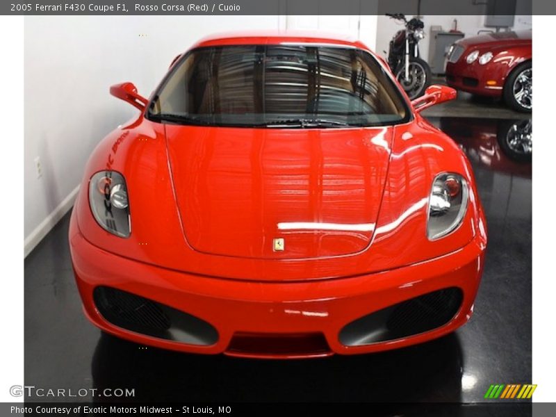 Rosso Corsa (Red) / Cuoio 2005 Ferrari F430 Coupe F1