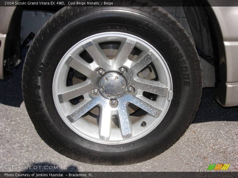 Cool Beige Metallic / Beige 2004 Suzuki Grand Vitara EX 4WD