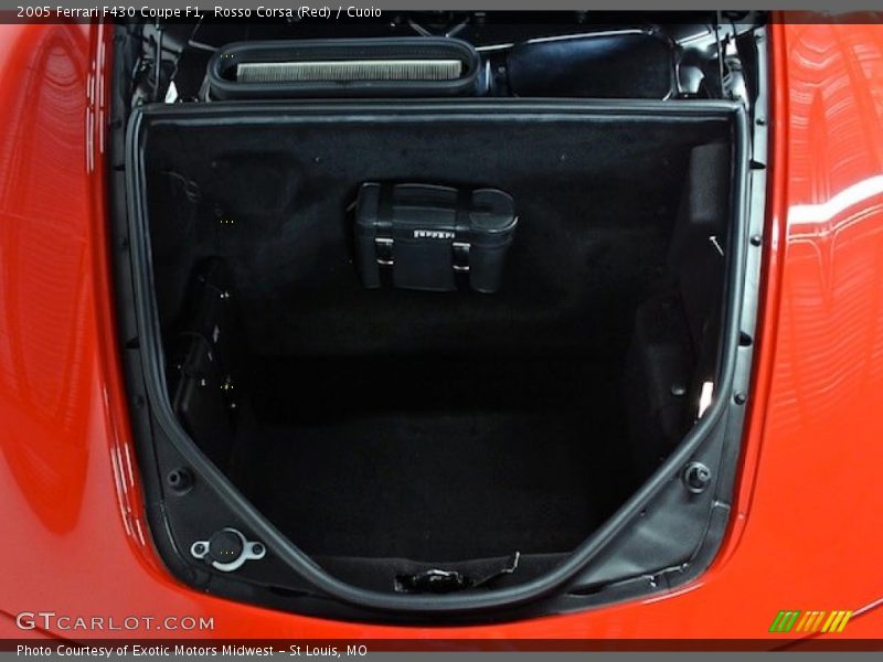 Rosso Corsa (Red) / Cuoio 2005 Ferrari F430 Coupe F1