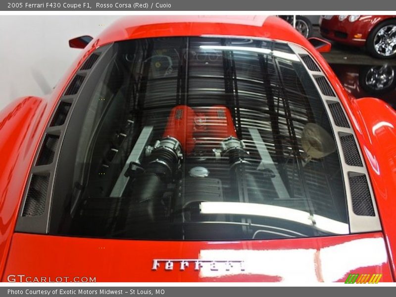 Rosso Corsa (Red) / Cuoio 2005 Ferrari F430 Coupe F1