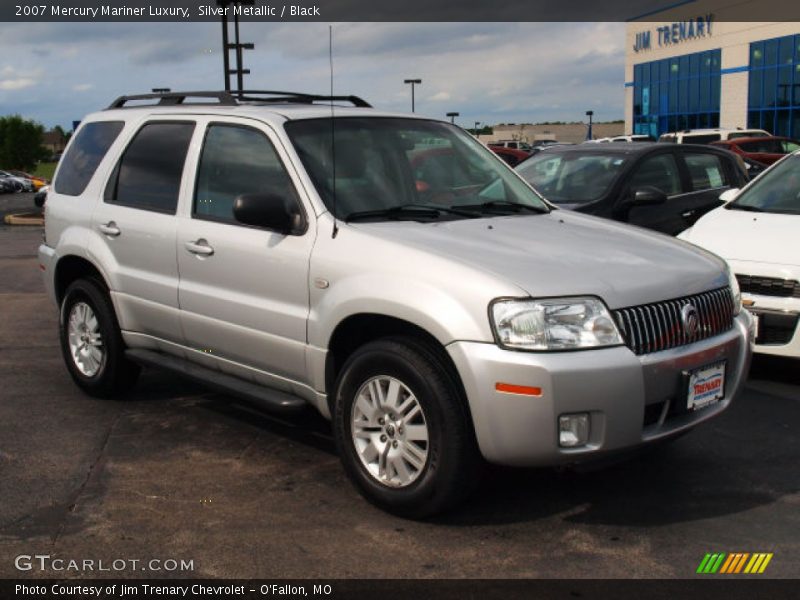 Silver Metallic / Black 2007 Mercury Mariner Luxury