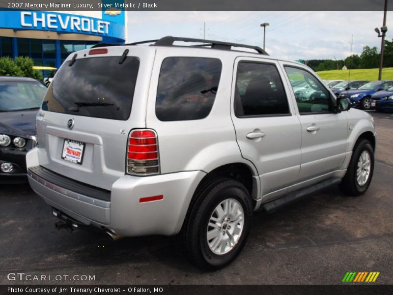 Silver Metallic / Black 2007 Mercury Mariner Luxury