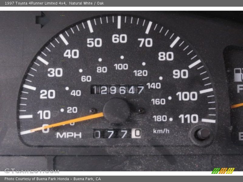 Natural White / Oak 1997 Toyota 4Runner Limited 4x4