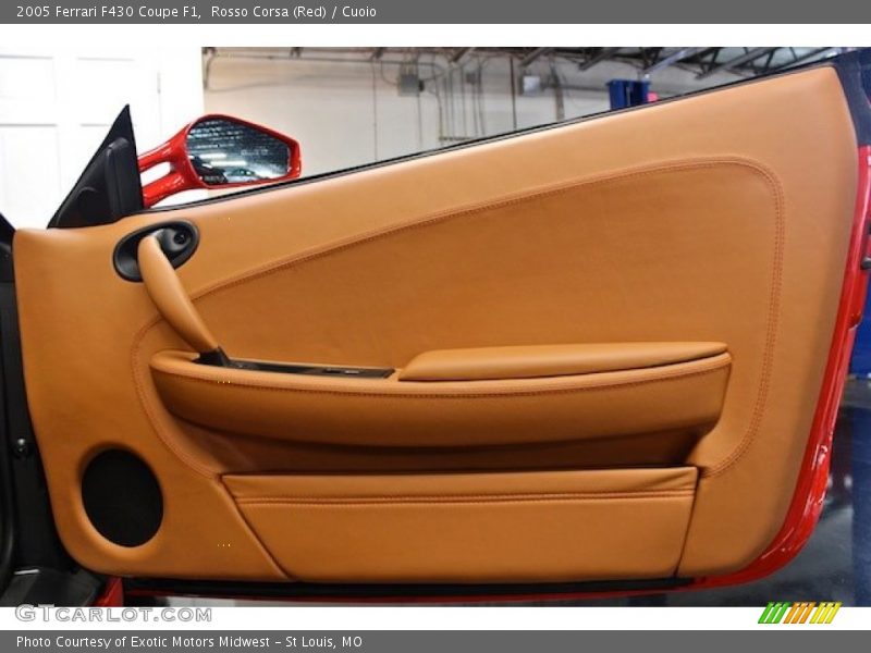 Rosso Corsa (Red) / Cuoio 2005 Ferrari F430 Coupe F1