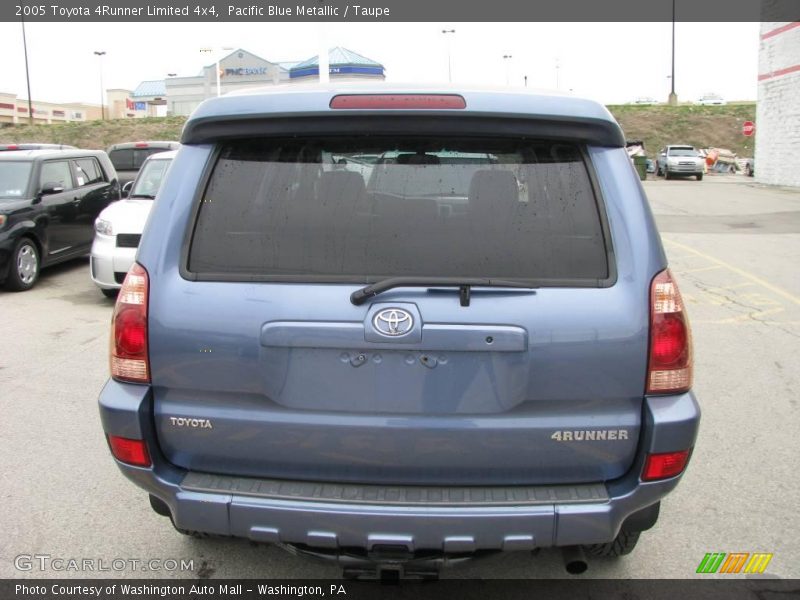 Pacific Blue Metallic / Taupe 2005 Toyota 4Runner Limited 4x4