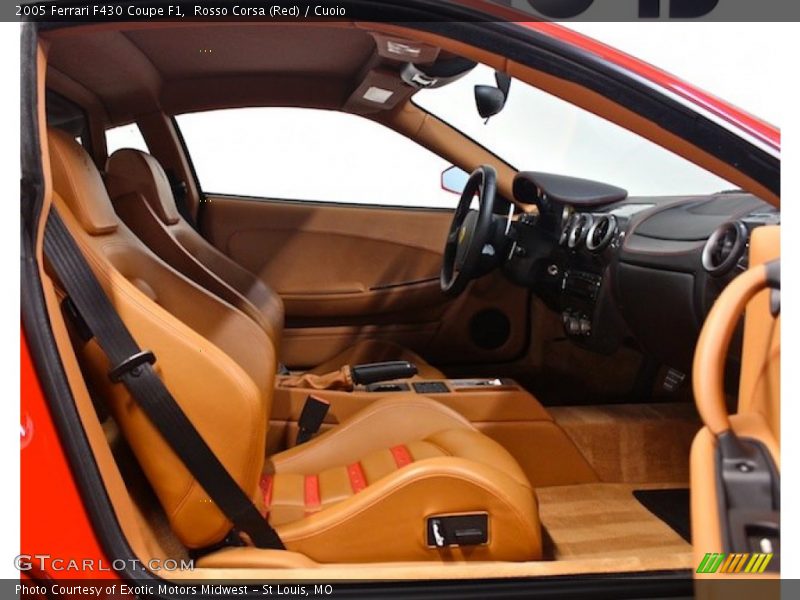 Rosso Corsa (Red) / Cuoio 2005 Ferrari F430 Coupe F1