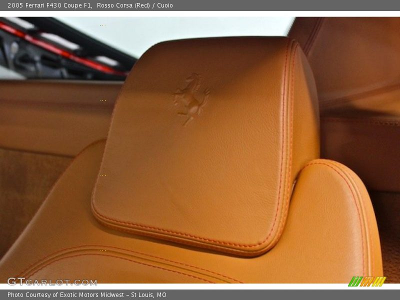 Front Seat of 2005 F430 Coupe F1