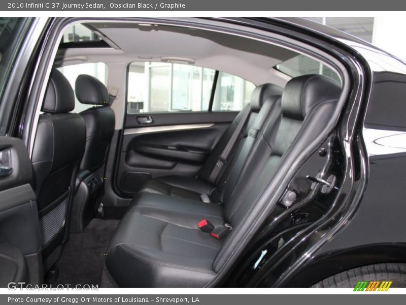 Obsidian Black / Graphite 2010 Infiniti G 37 Journey Sedan
