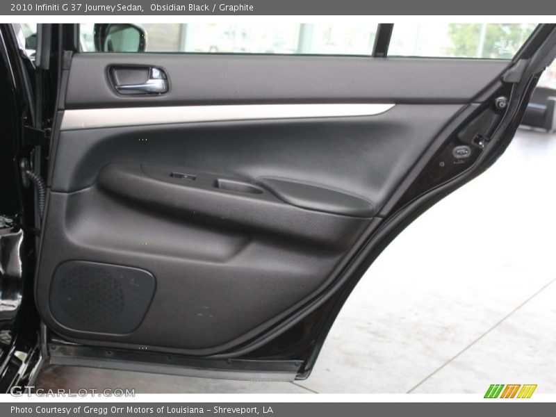 Obsidian Black / Graphite 2010 Infiniti G 37 Journey Sedan