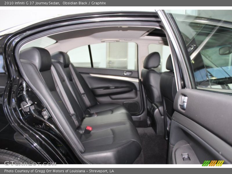 Obsidian Black / Graphite 2010 Infiniti G 37 Journey Sedan