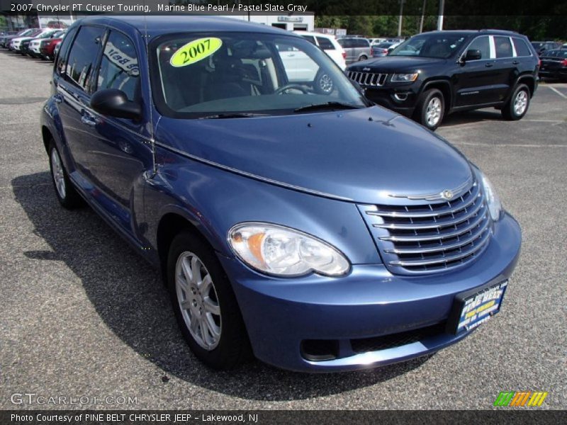 Marine Blue Pearl / Pastel Slate Gray 2007 Chrysler PT Cruiser Touring