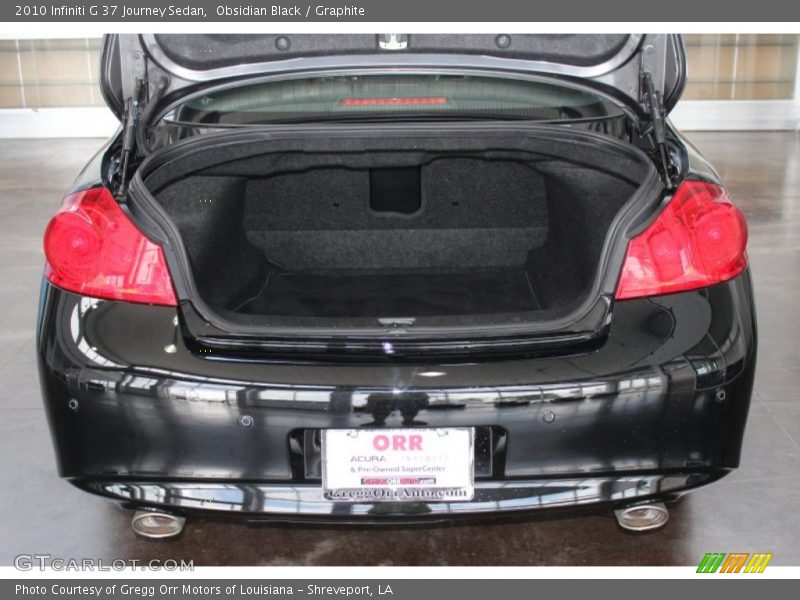 Obsidian Black / Graphite 2010 Infiniti G 37 Journey Sedan