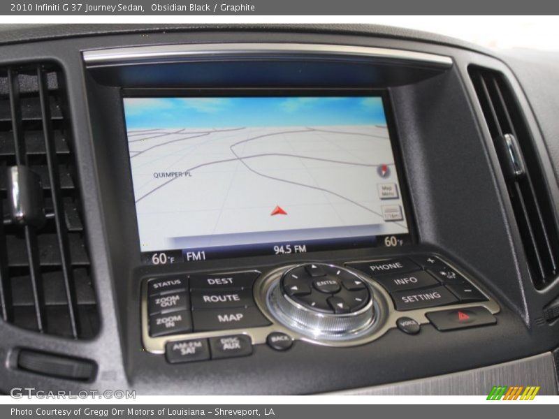 Obsidian Black / Graphite 2010 Infiniti G 37 Journey Sedan