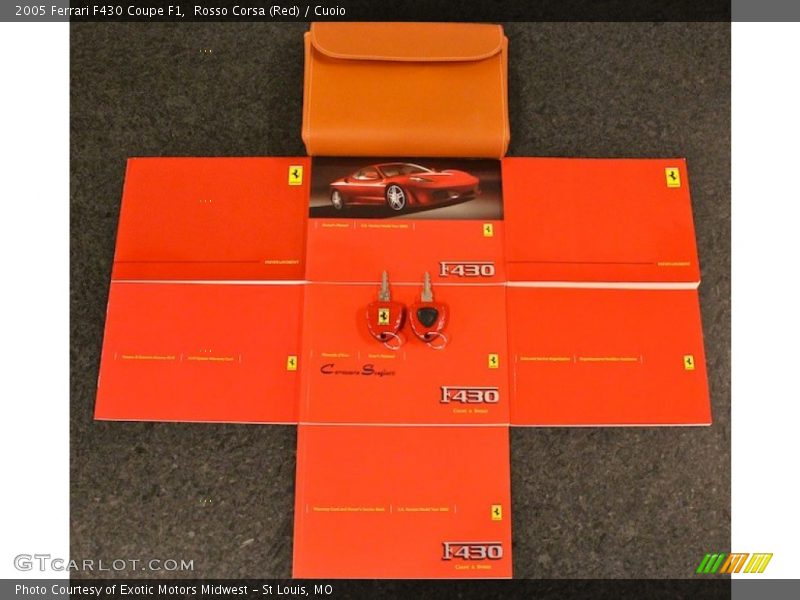 Books/Manuals of 2005 F430 Coupe F1