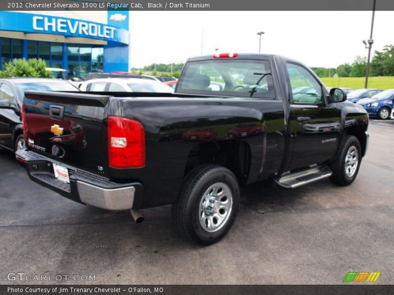 Black / Dark Titanium 2012 Chevrolet Silverado 1500 LS Regular Cab