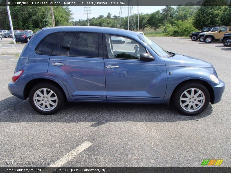 Marine Blue Pearl / Pastel Slate Gray 2007 Chrysler PT Cruiser Touring