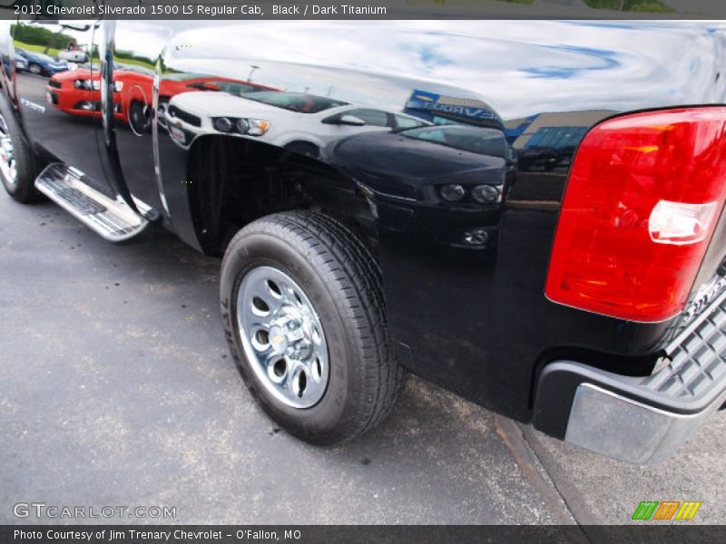 Black / Dark Titanium 2012 Chevrolet Silverado 1500 LS Regular Cab