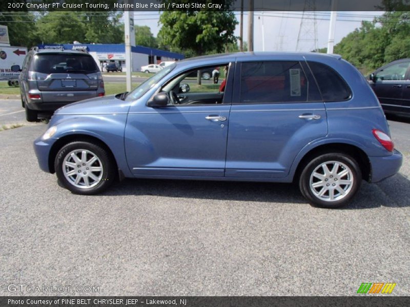 Marine Blue Pearl / Pastel Slate Gray 2007 Chrysler PT Cruiser Touring
