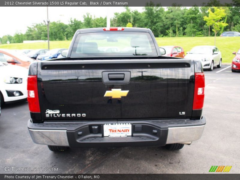 Black / Dark Titanium 2012 Chevrolet Silverado 1500 LS Regular Cab