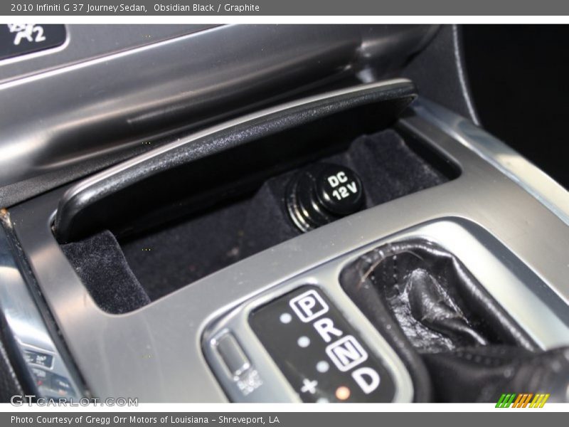 Obsidian Black / Graphite 2010 Infiniti G 37 Journey Sedan