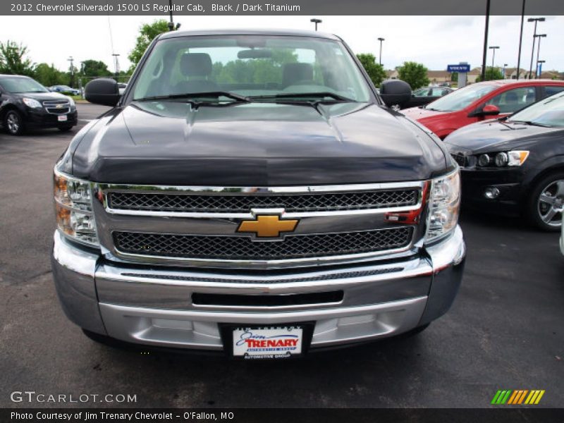 Black / Dark Titanium 2012 Chevrolet Silverado 1500 LS Regular Cab