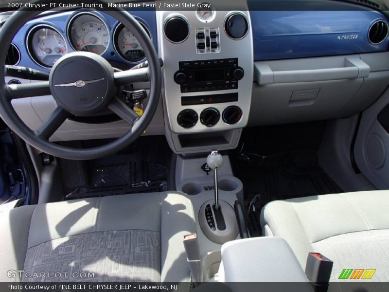 Marine Blue Pearl / Pastel Slate Gray 2007 Chrysler PT Cruiser Touring