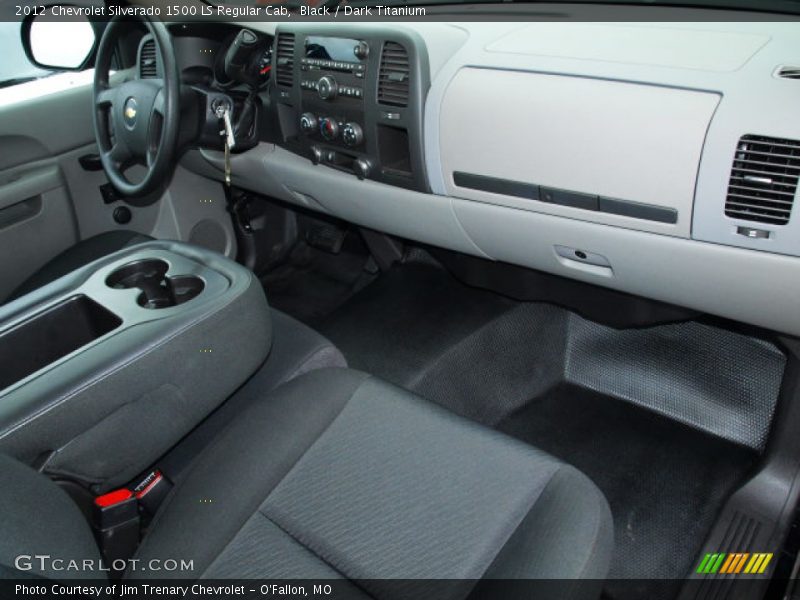 Black / Dark Titanium 2012 Chevrolet Silverado 1500 LS Regular Cab