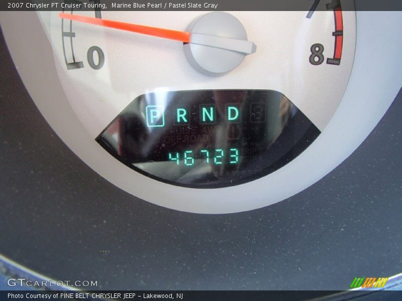 Marine Blue Pearl / Pastel Slate Gray 2007 Chrysler PT Cruiser Touring