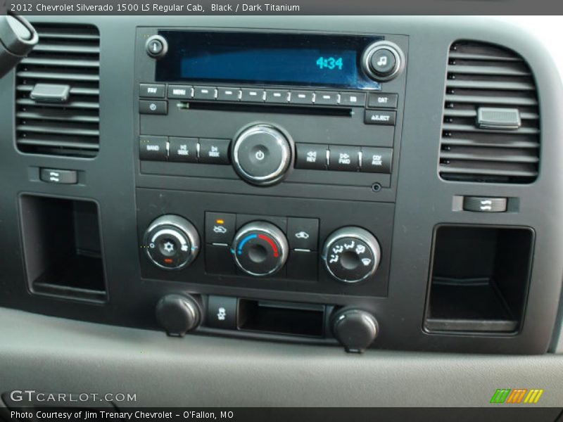 Black / Dark Titanium 2012 Chevrolet Silverado 1500 LS Regular Cab