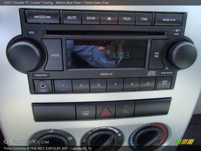 Marine Blue Pearl / Pastel Slate Gray 2007 Chrysler PT Cruiser Touring