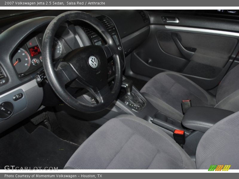 Salsa Red / Anthracite 2007 Volkswagen Jetta 2.5 Sedan