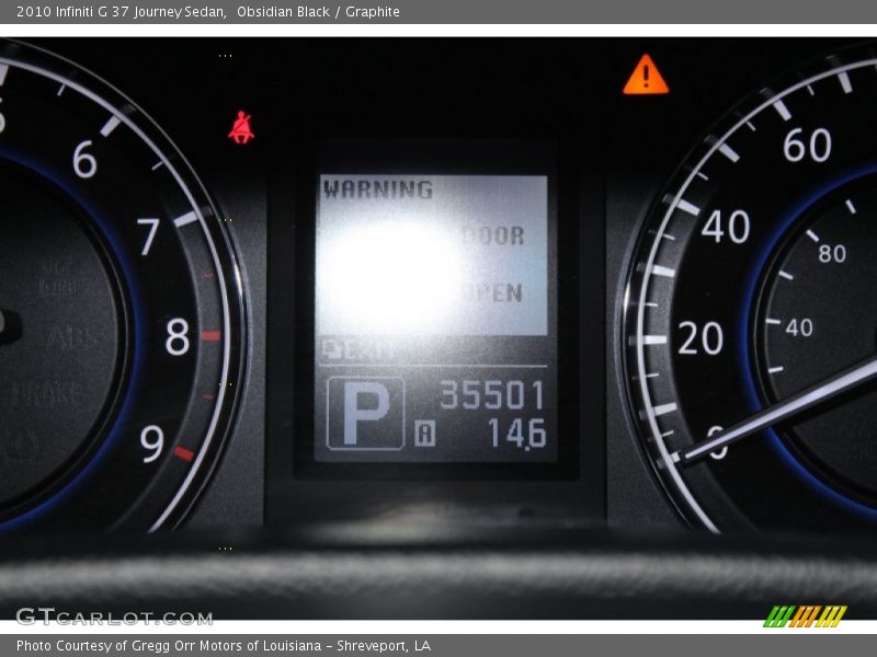 Obsidian Black / Graphite 2010 Infiniti G 37 Journey Sedan