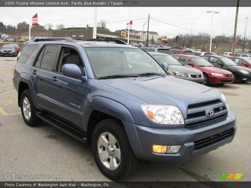 Pacific Blue Metallic / Taupe 2005 Toyota 4Runner Limited 4x4