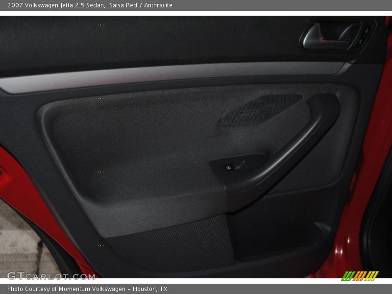 Salsa Red / Anthracite 2007 Volkswagen Jetta 2.5 Sedan