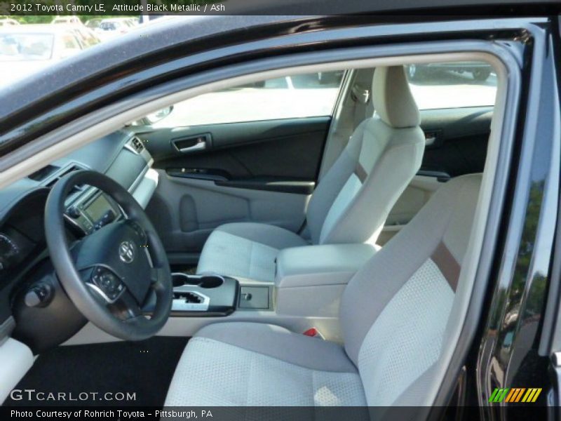 Attitude Black Metallic / Ash 2012 Toyota Camry LE