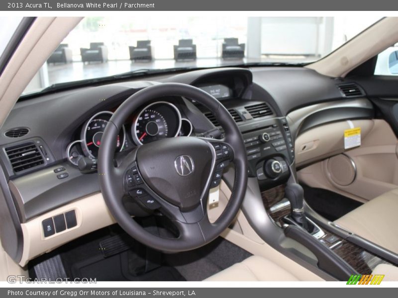 Dashboard of 2013 TL 