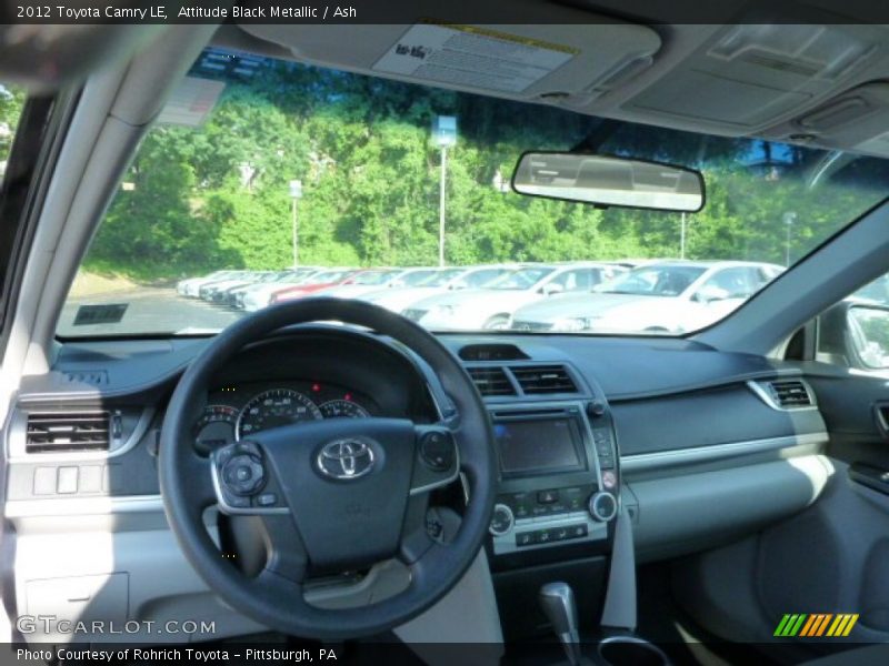 Attitude Black Metallic / Ash 2012 Toyota Camry LE